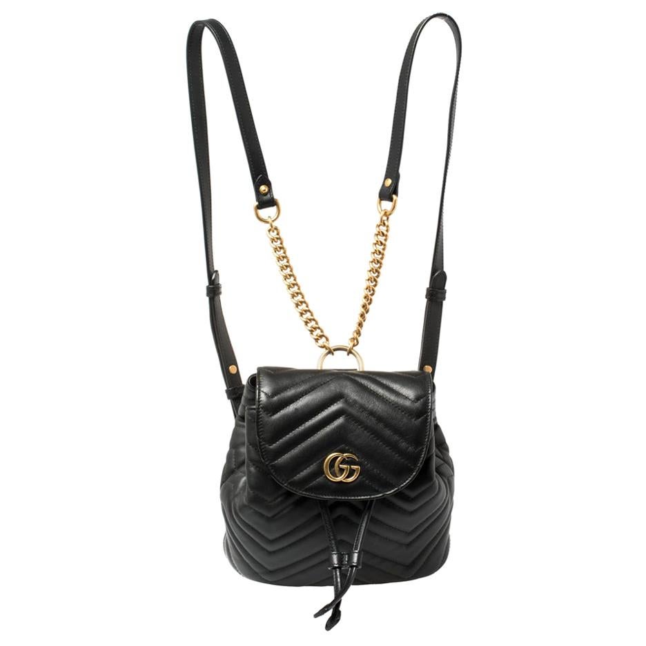 gucci marmont backpack mini