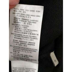 Gucci Black Merino Wool Ruffle Bow Sweater - Sz.M