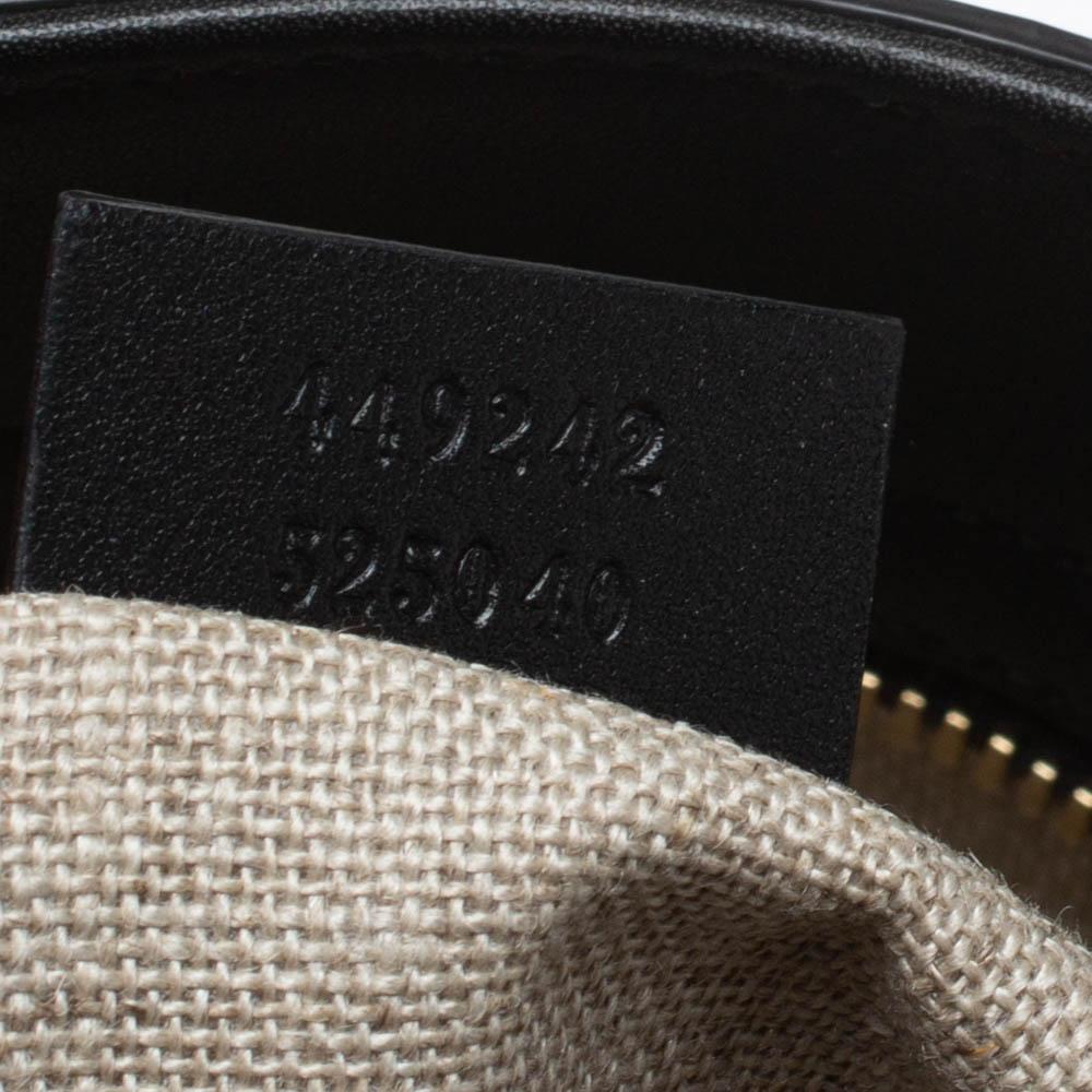 Gucci Black Microguccissima Leather Bree Tote 8
