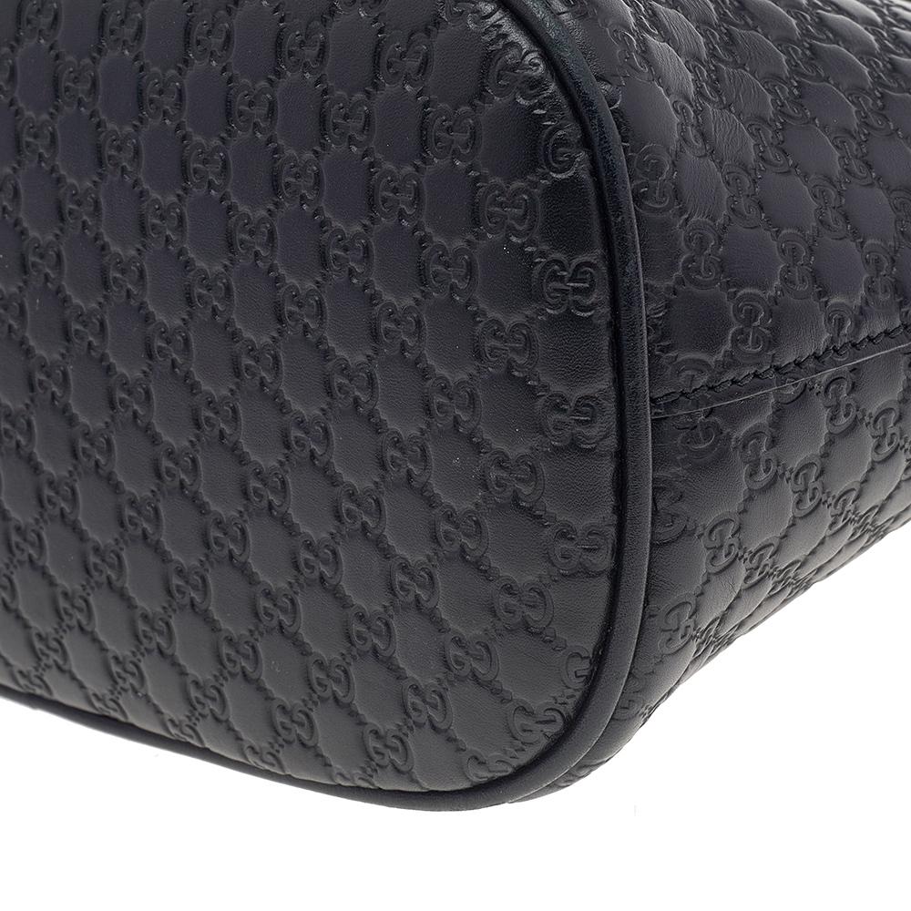 Gucci Black Microguccissima Leather Mini Dome Bag 5