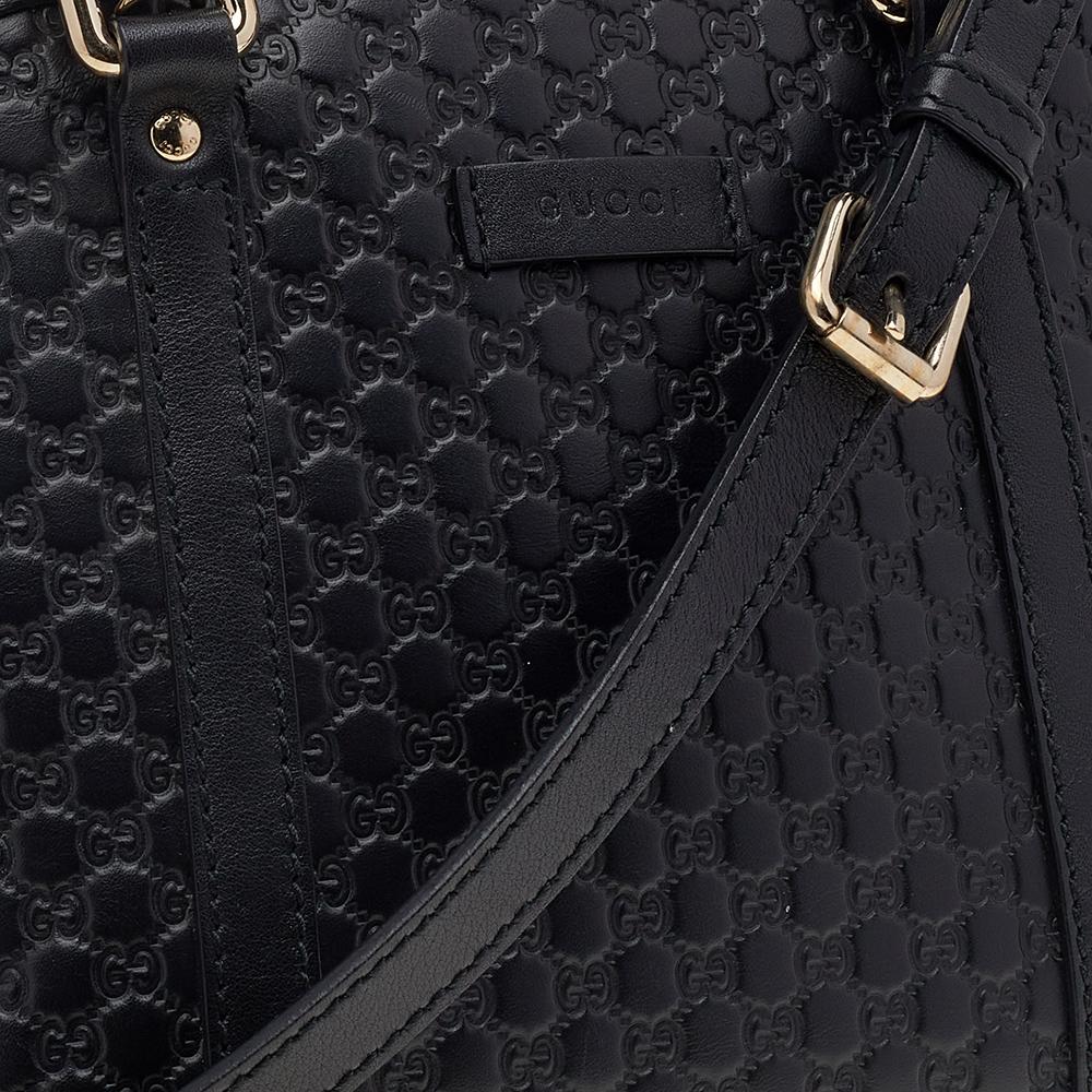 Gucci Black Microguccissima Leather Mini Dome Bag 6