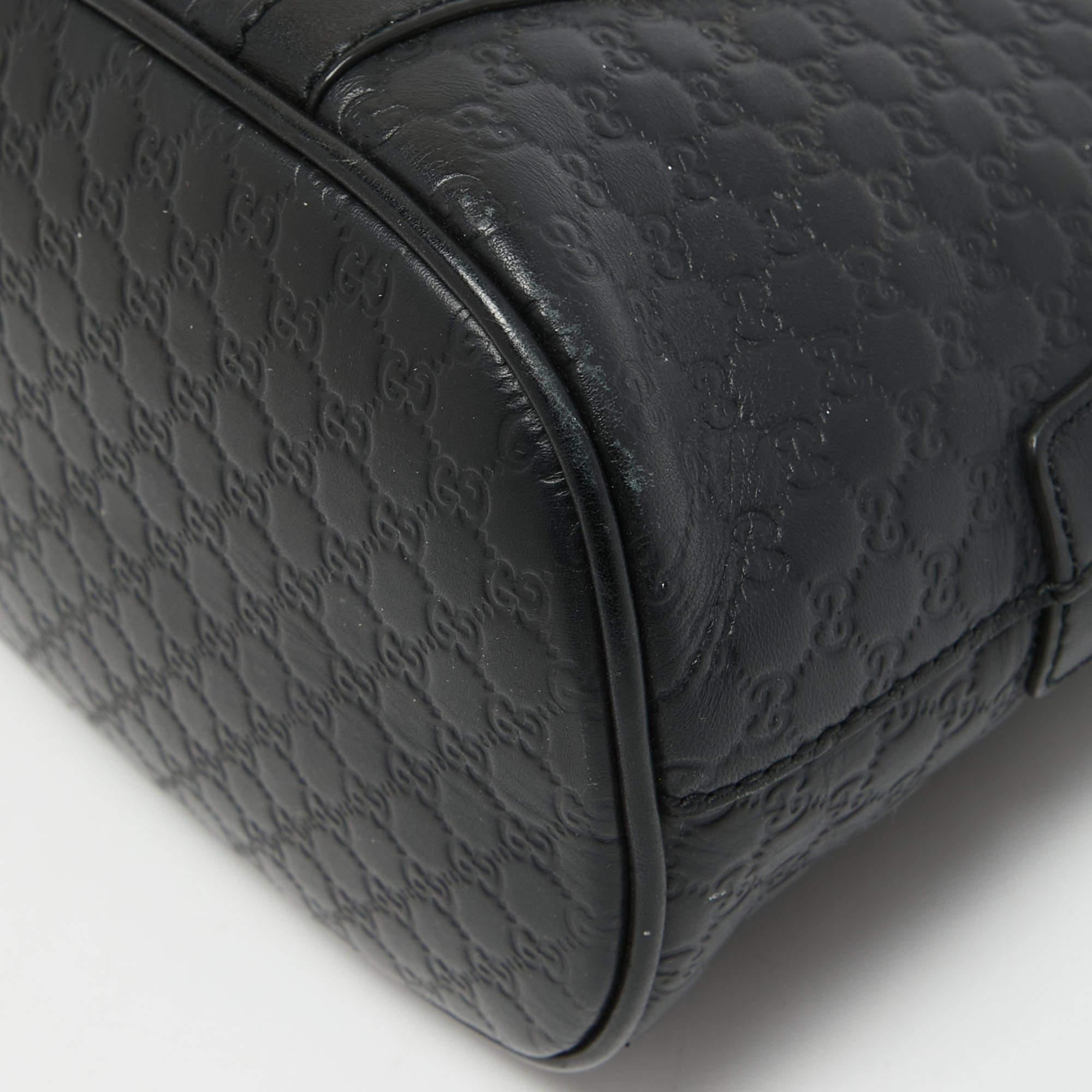 Gucci Black Microguccissima Leather Mini Dome Bag 9