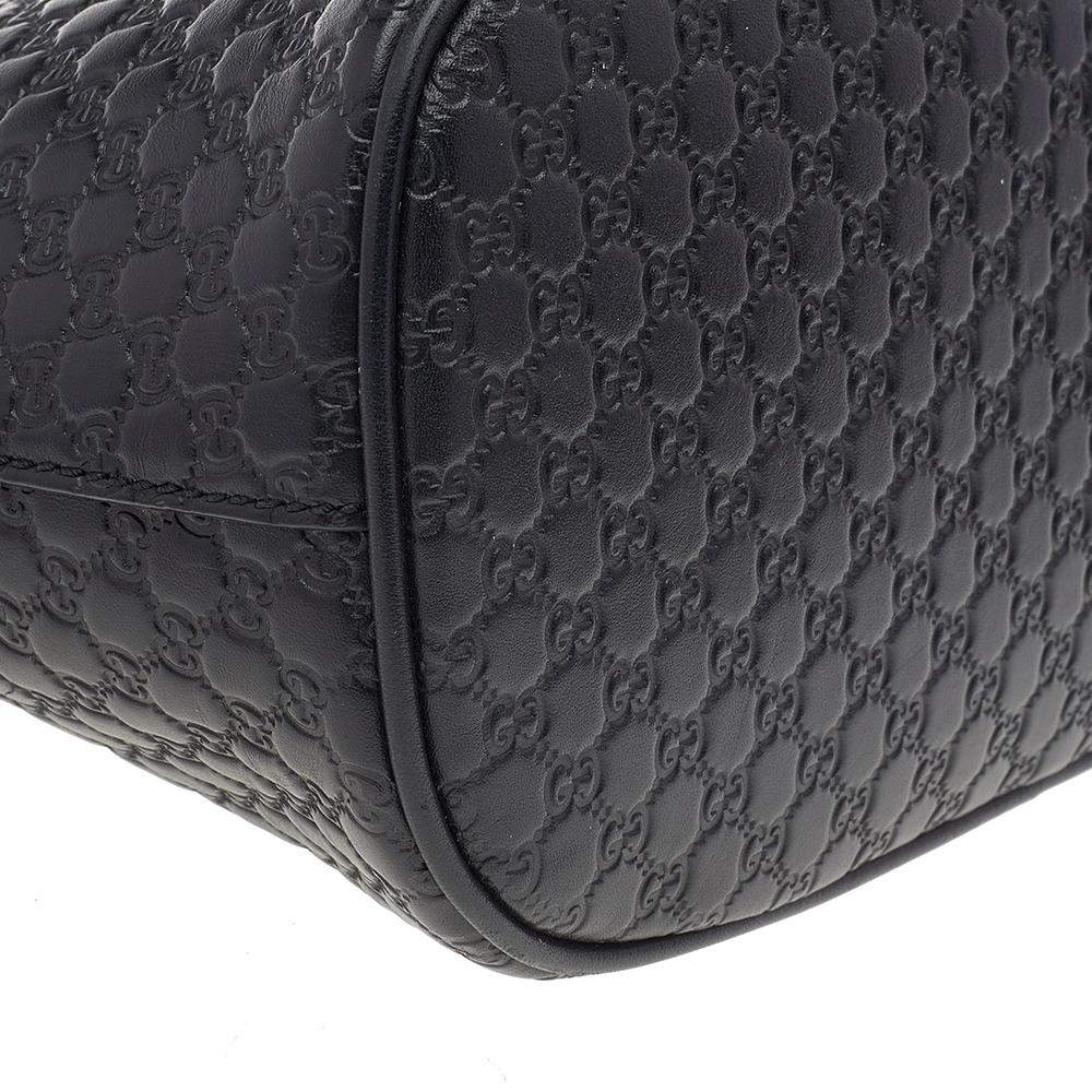 Gucci Black Microguccissima Leather Mini Dome Bag 3