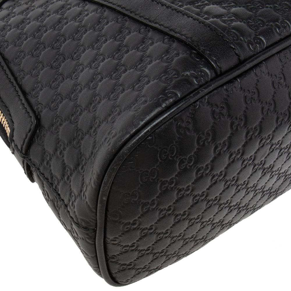 Gucci Black Microguccissima Leather Mini Dome Bag 1