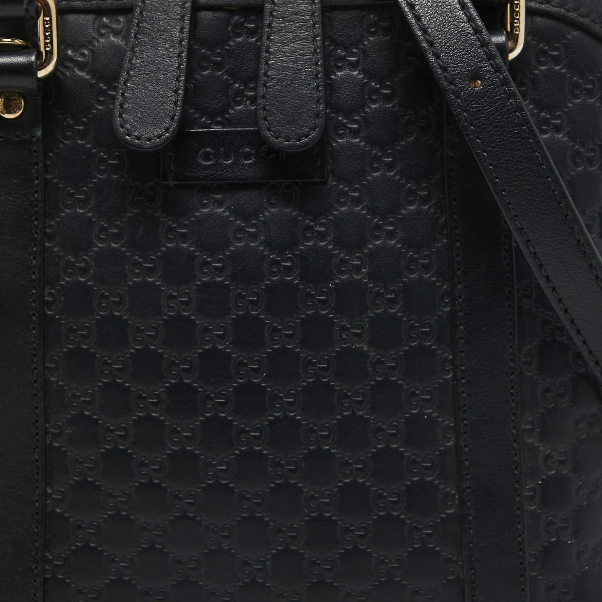 Gucci Black Microguccissima Leather Mini Dome Bag 4