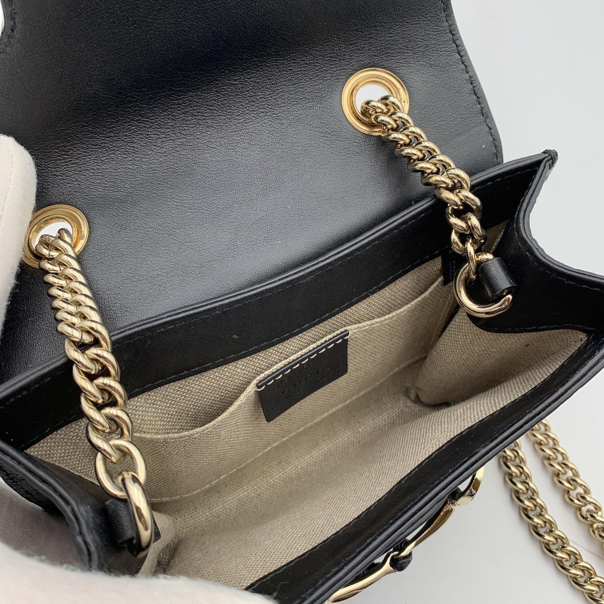 Gucci Black Microguccissima Leather Mini Emily Shoulder Bag 2