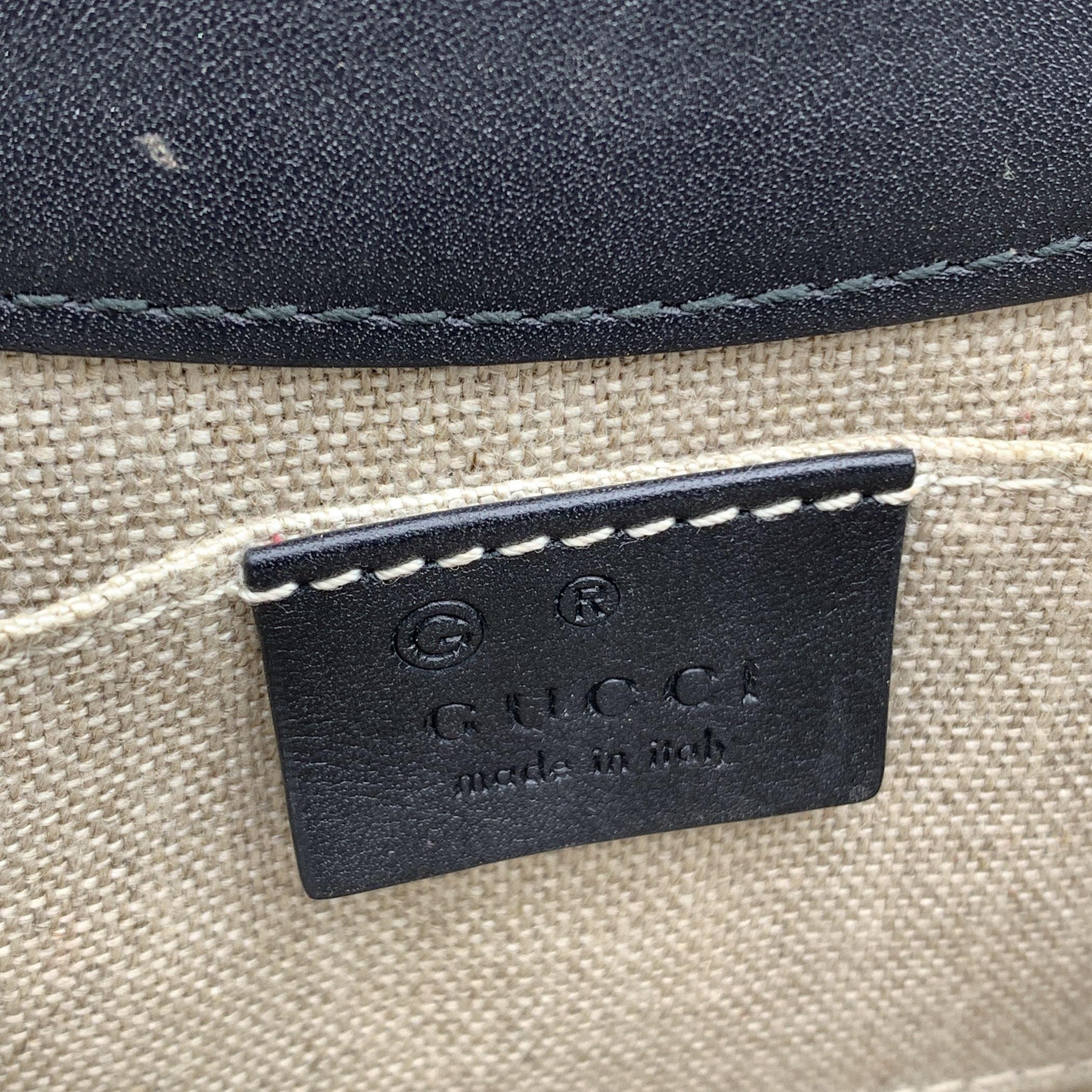 Gucci Black Microguccissima Leather Mini Emily Shoulder Bag 3