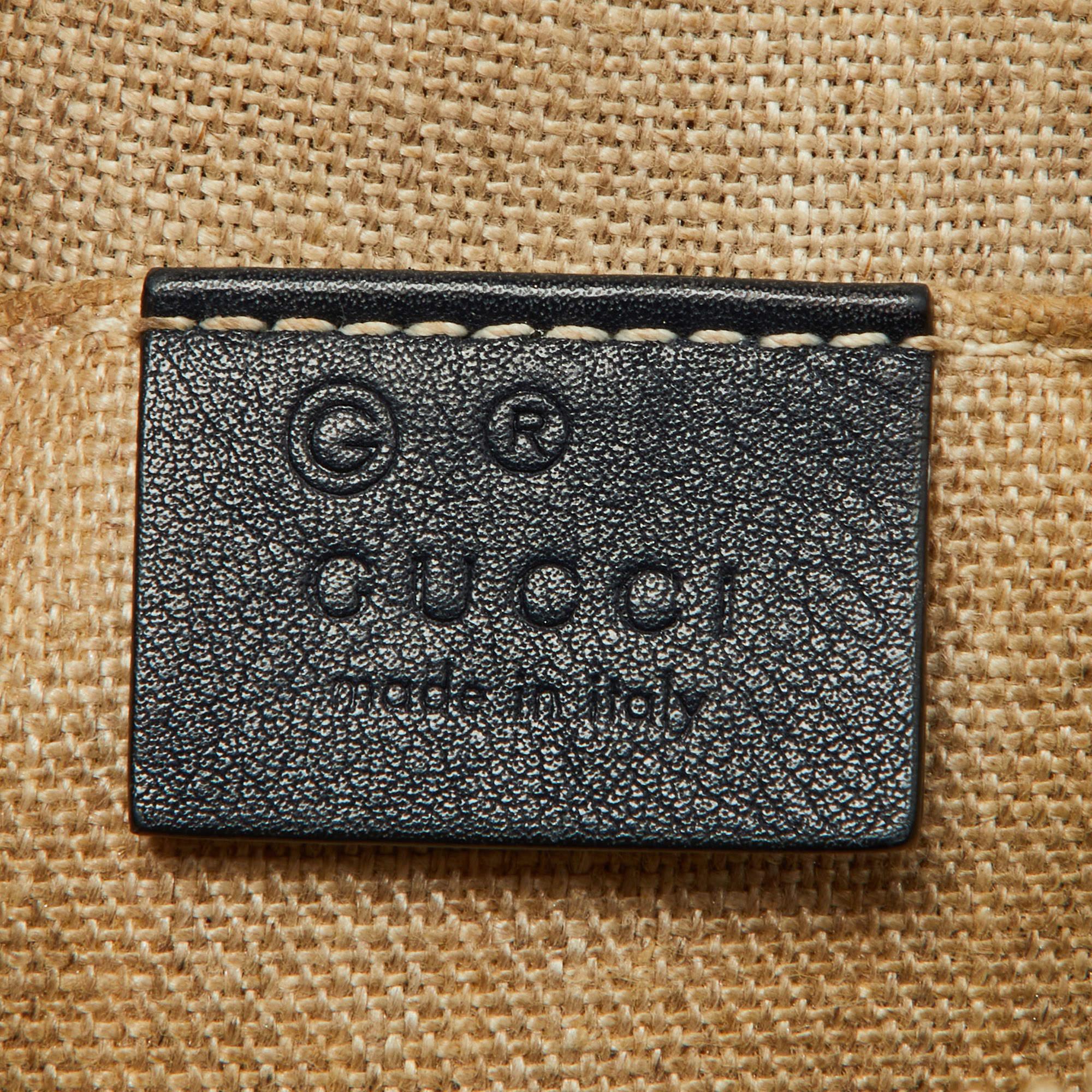 Gucci Black Microguccissima Leather Mini Nice Dome Bag 3