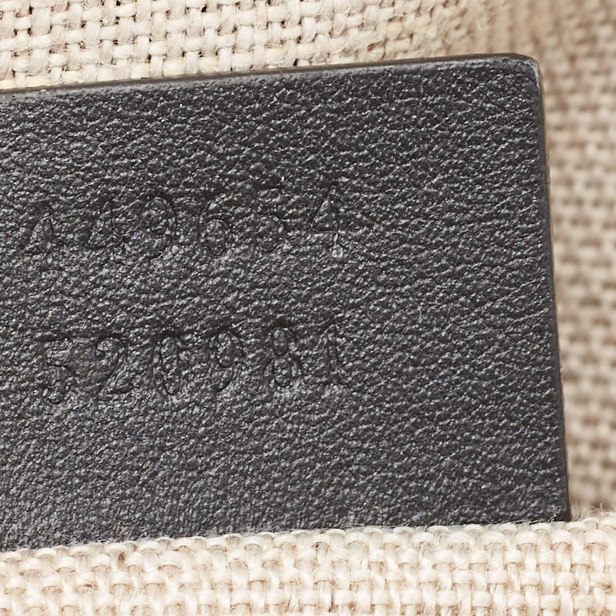 Gucci Schwarz Microguccissima Leder Mini Nice Dome Tasche 4