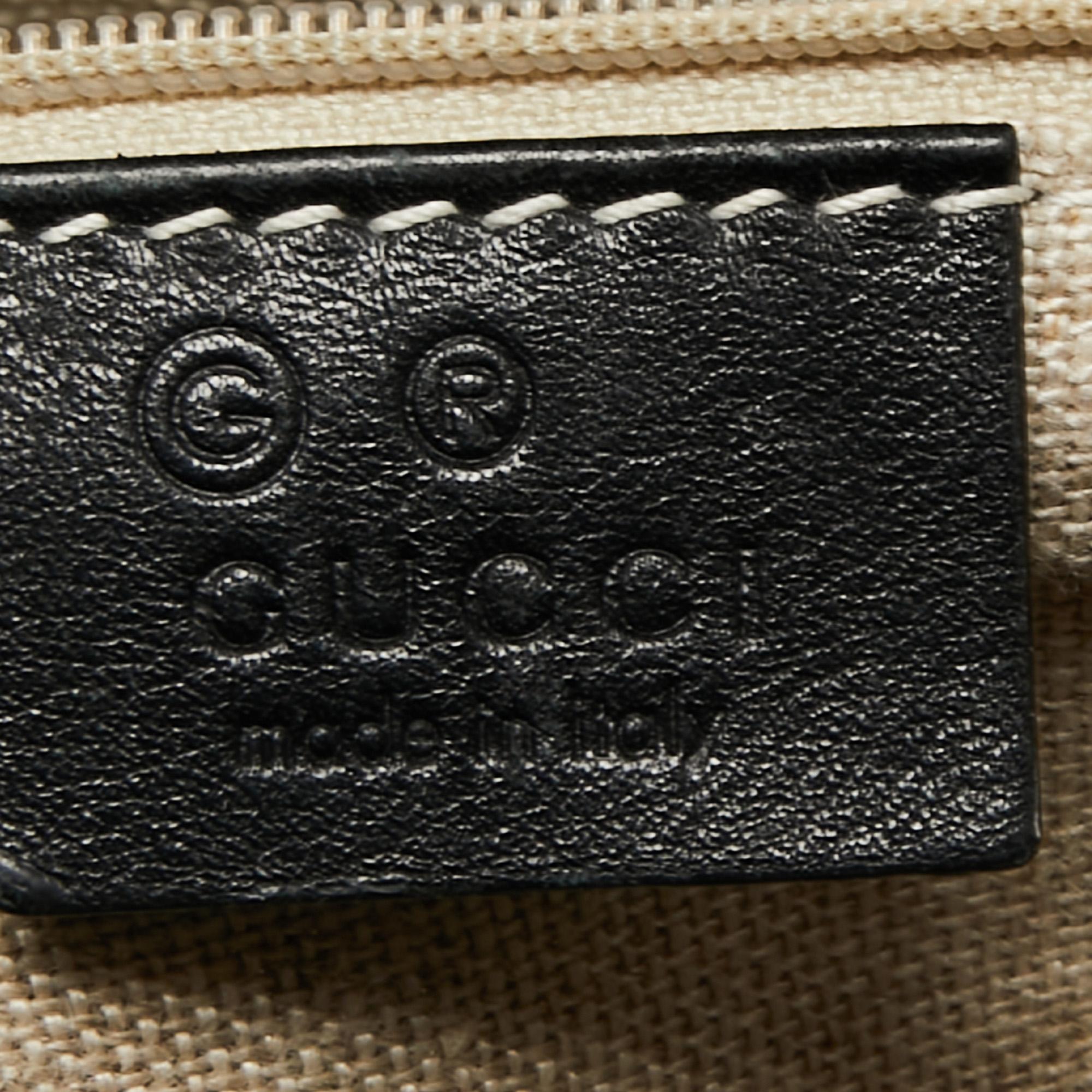Gucci Black Microguccissima Leather Satchel 7
