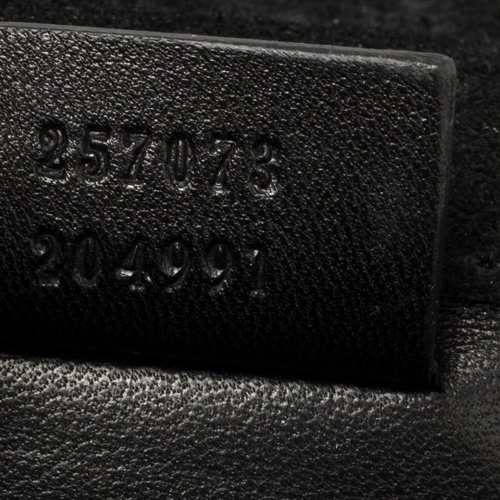 Gucci Black Microguccissima Patent Leather Broadway Clutch 5