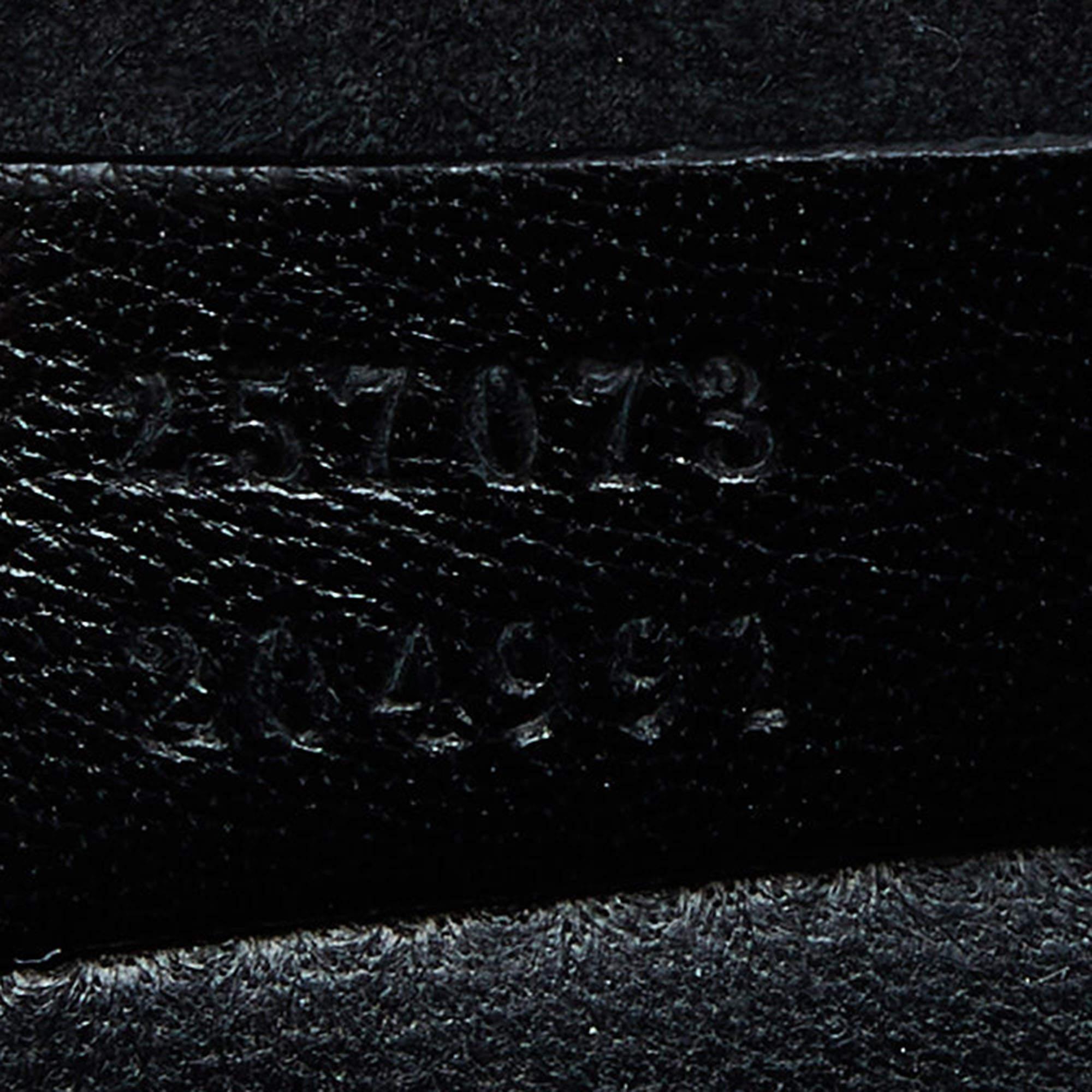 Gucci Black Microguccissima Patent Leather Small Broadway Clutch For Sale 3