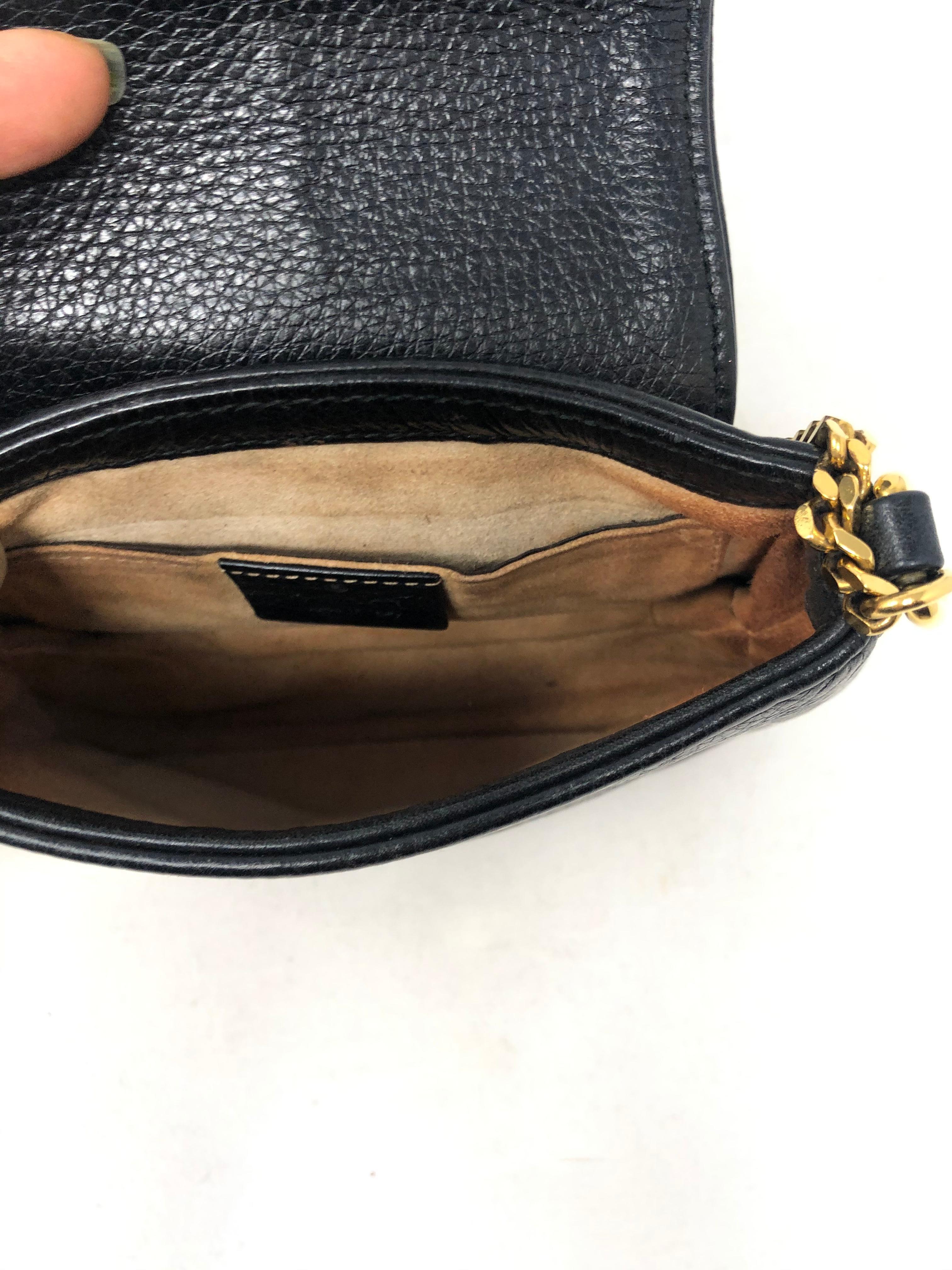 Gucci Black Mini Crossbody Bag  5