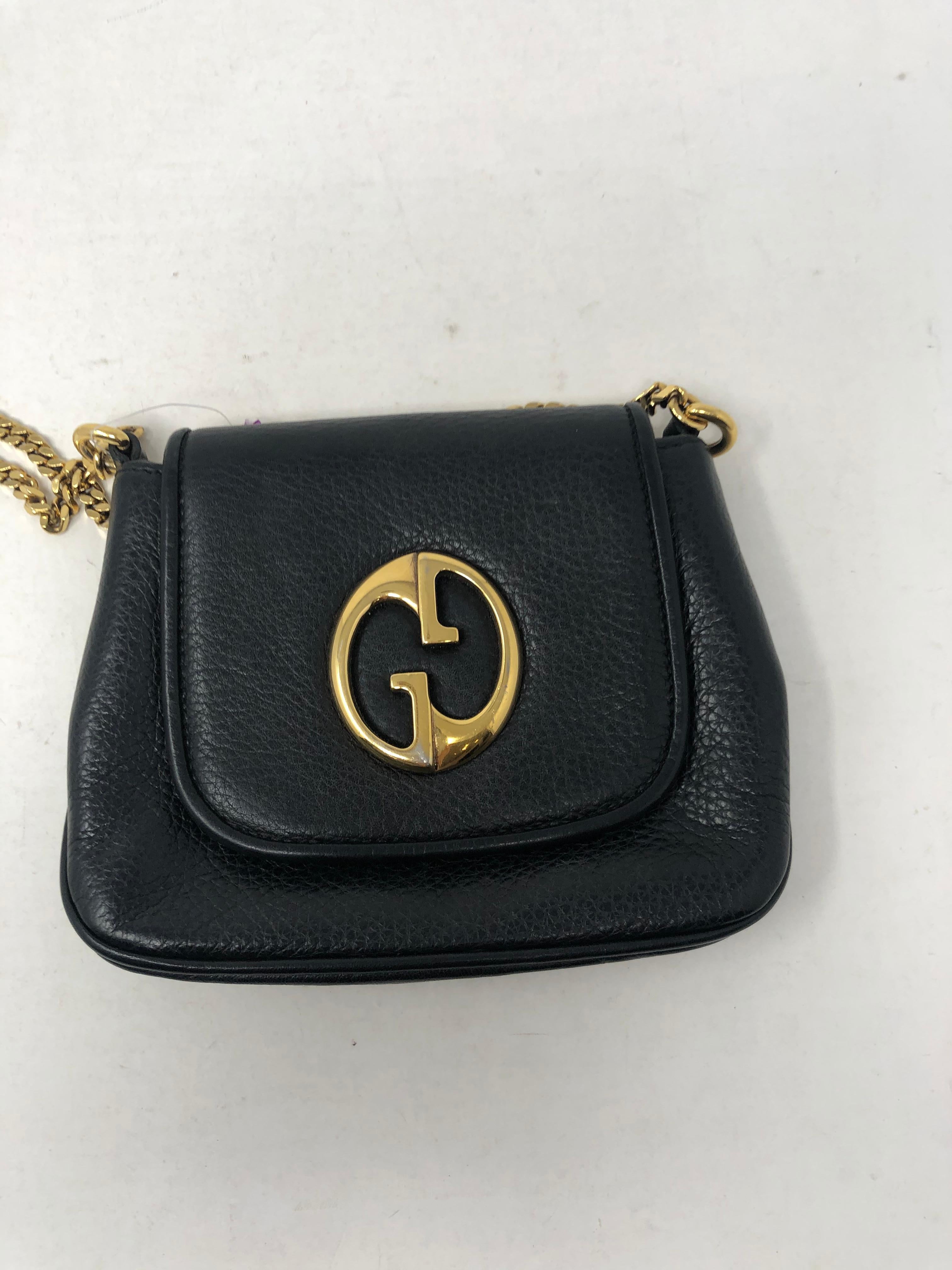 Gucci Black Mini Crossbody Bag  3