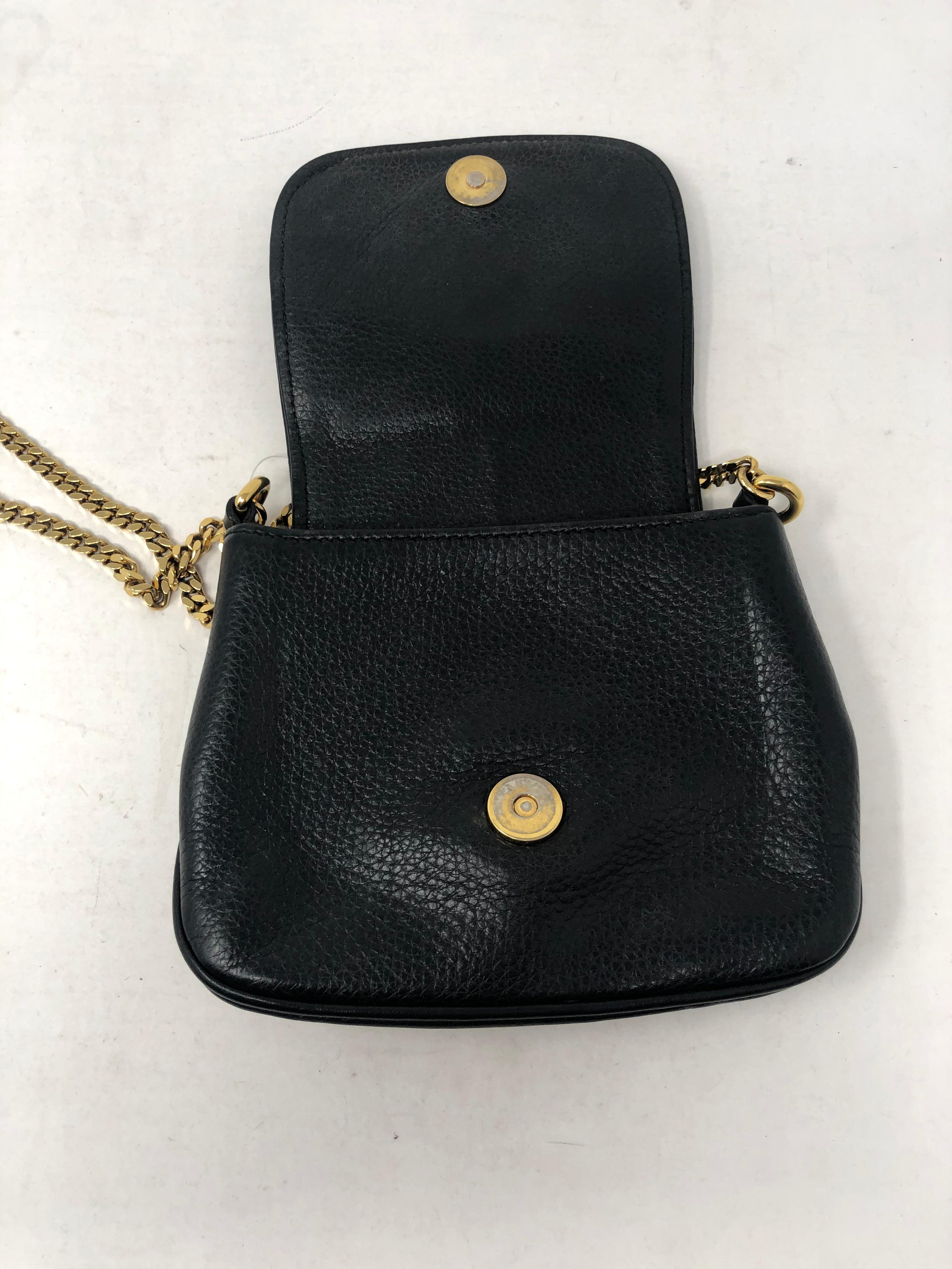 Gucci Black Mini Crossbody Bag  4