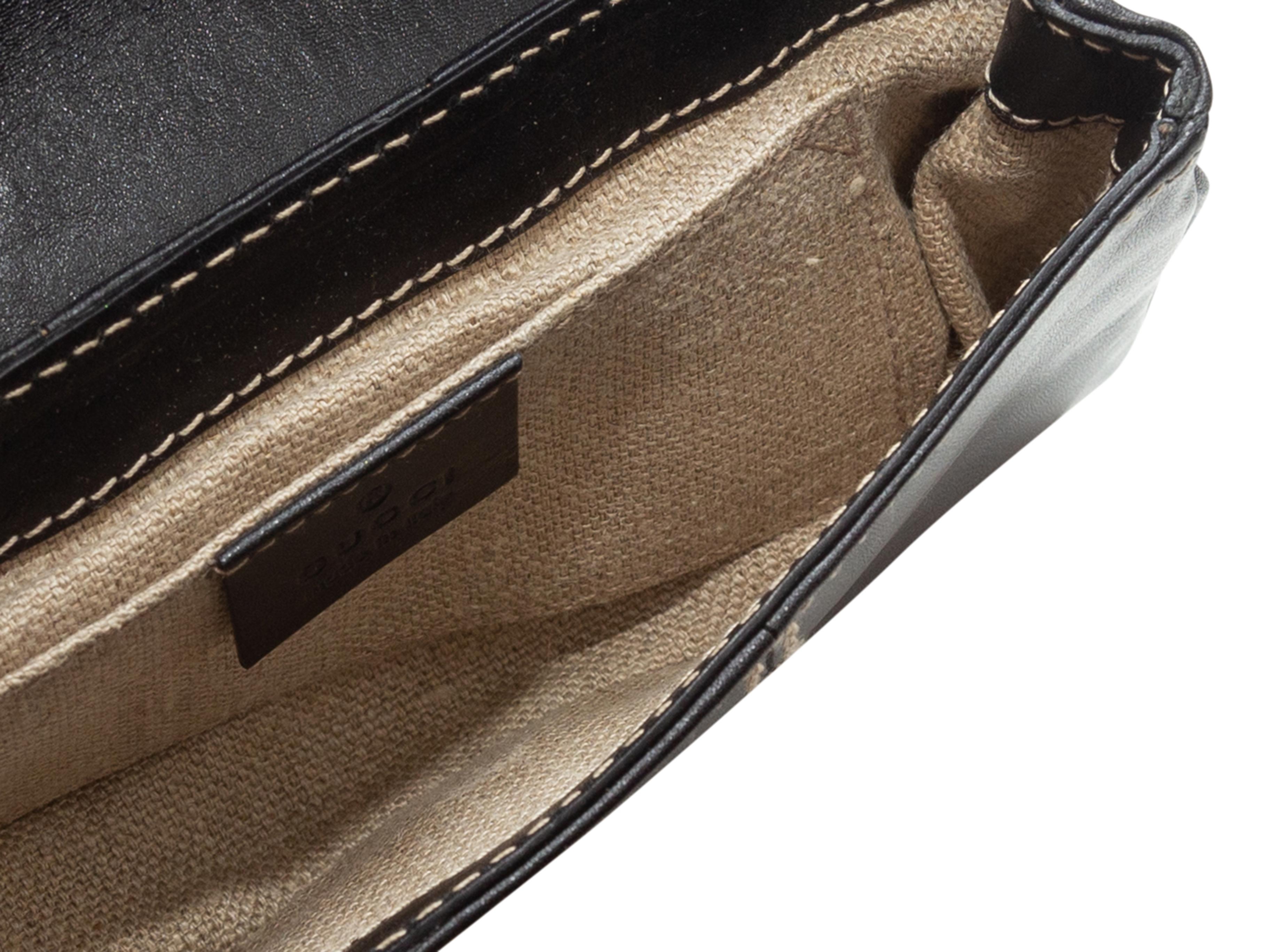 Gucci Black Mini Leather Shoulder Bag 1