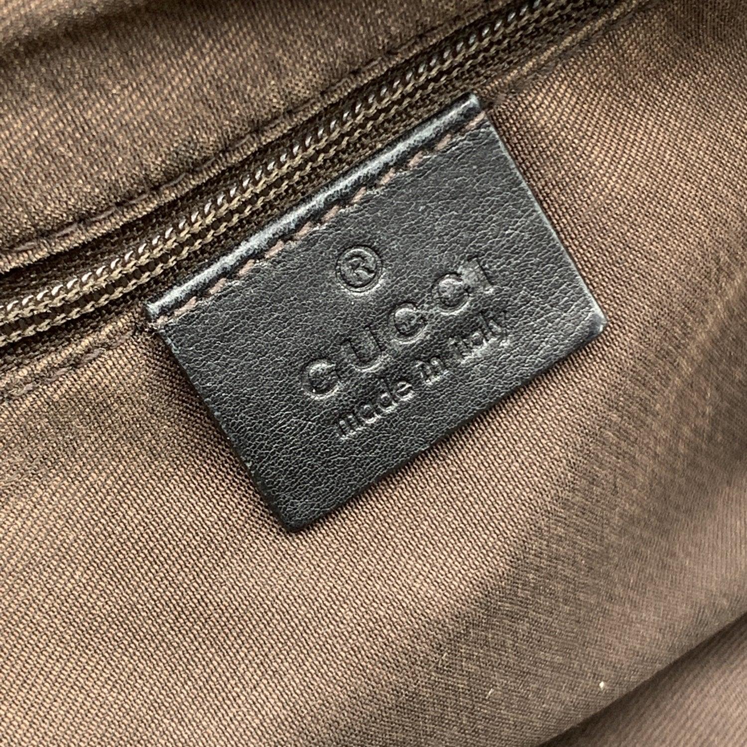 Gucci Black Monogram Canvas Sukey Medium Boston Bag 3