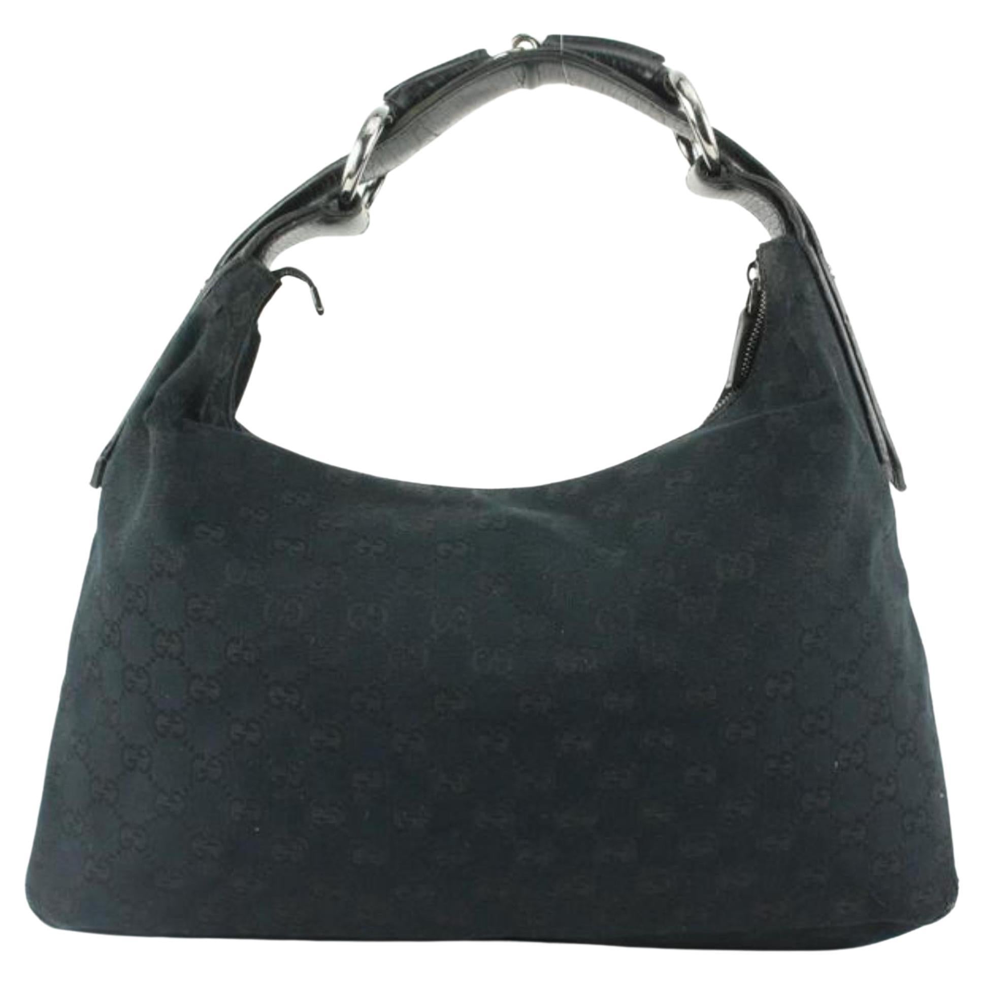 Gucci Black Textured Leather Gucci Horsebit 1955 Shoulder Bag For Sale Gucci Black Textured Leather Gucci Horsebit 1955 Shoulder Bag For Sale
