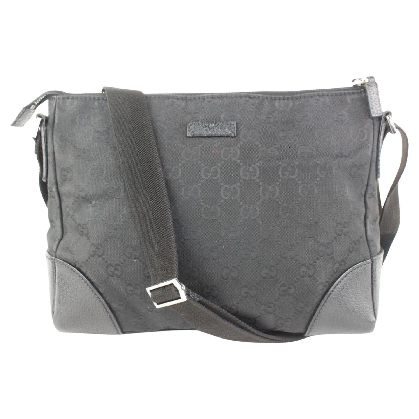 Gucci Black Nylon Crossbody Bag at 1stDibs gucci nylon crossbody bag