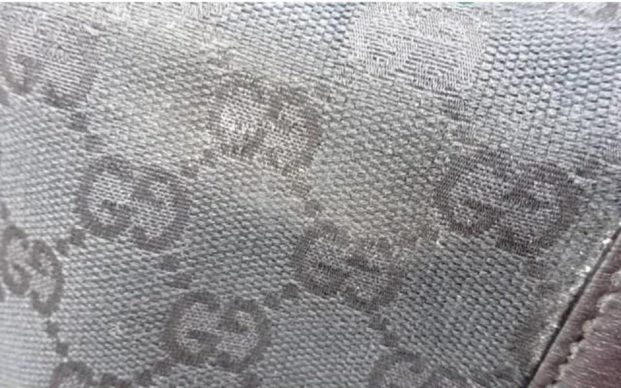 Gucci  Black Monogram GG Waist Bag Belt Pouch Fanny Pack 861427 8