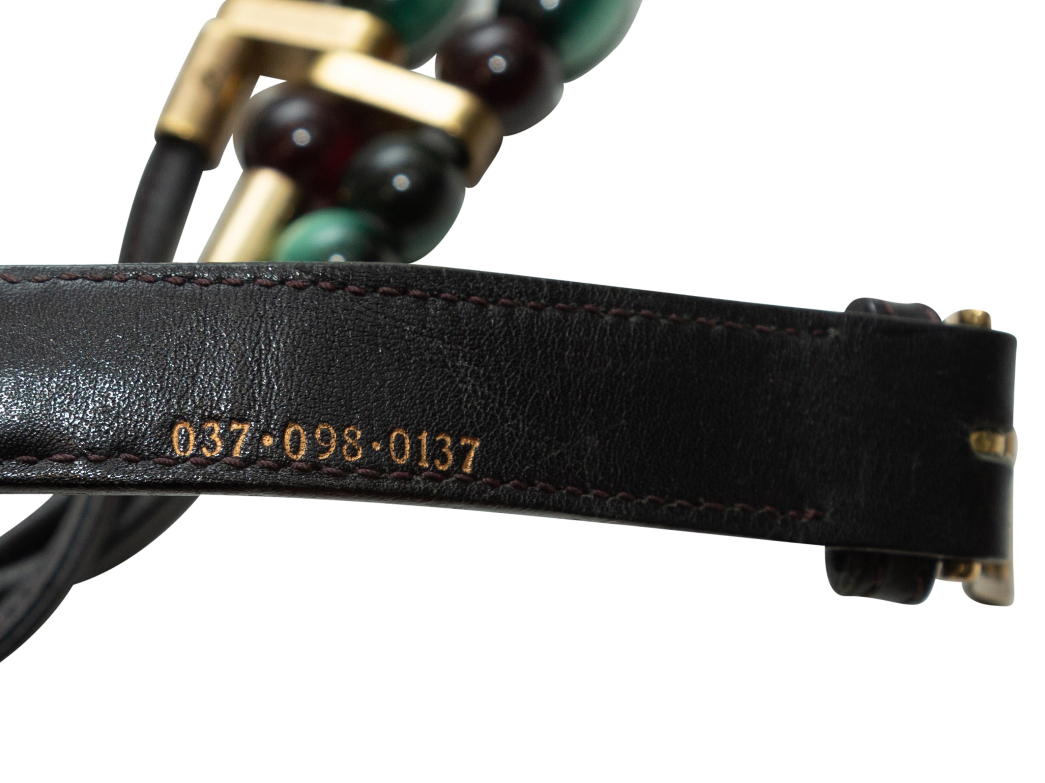 gucci beaded belt