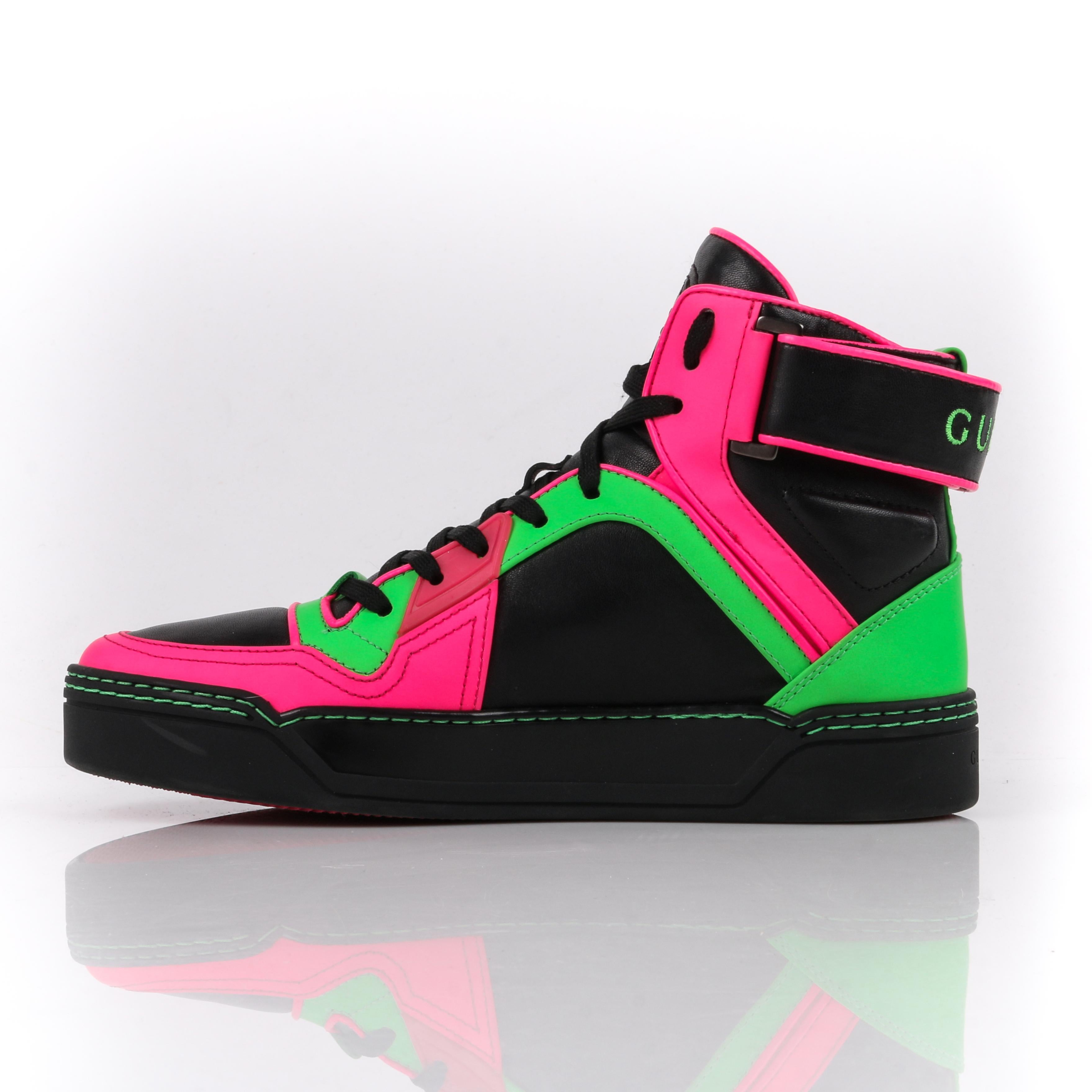 neon gucci sneakers