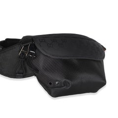 Gucci Black Nexus Nylon Large Belt Bag