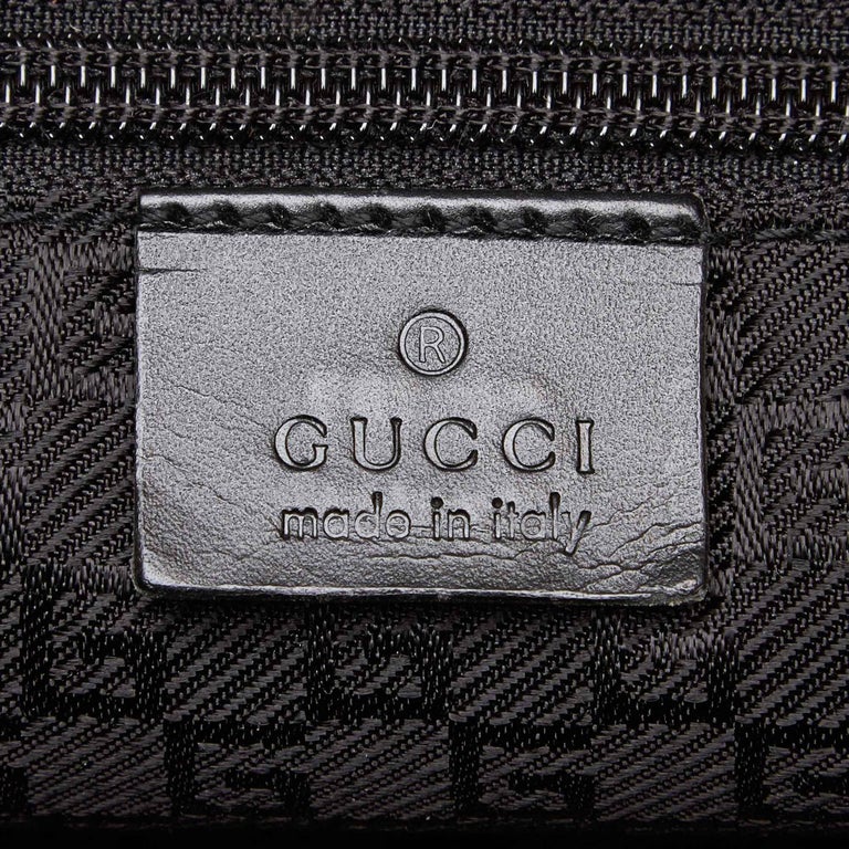 Gucci Black Nylon Fabric Duffle Bag Italy at 1stDibs