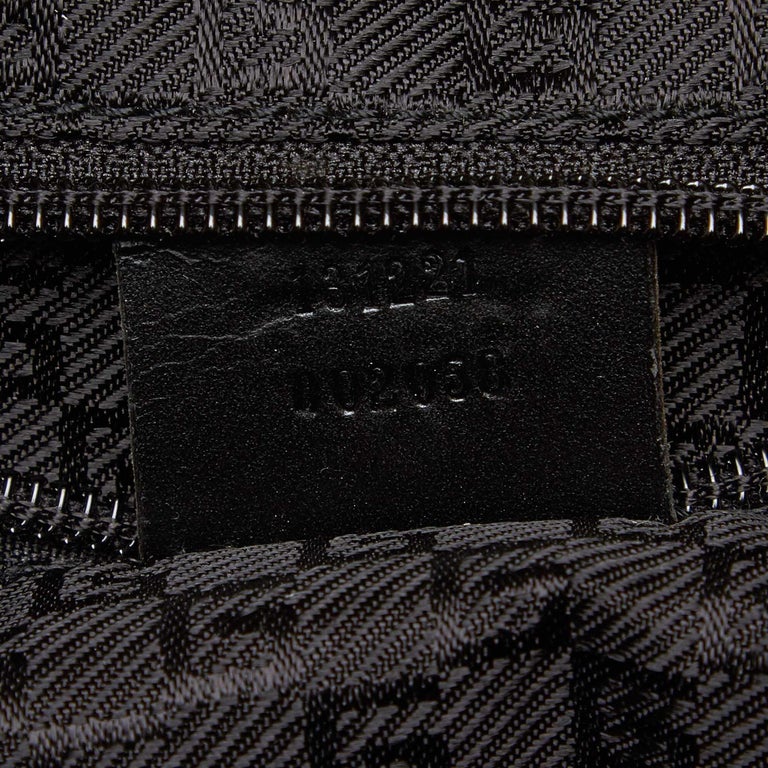 Gucci Black Nylon Fabric Duffle Bag Italy at 1stDibs