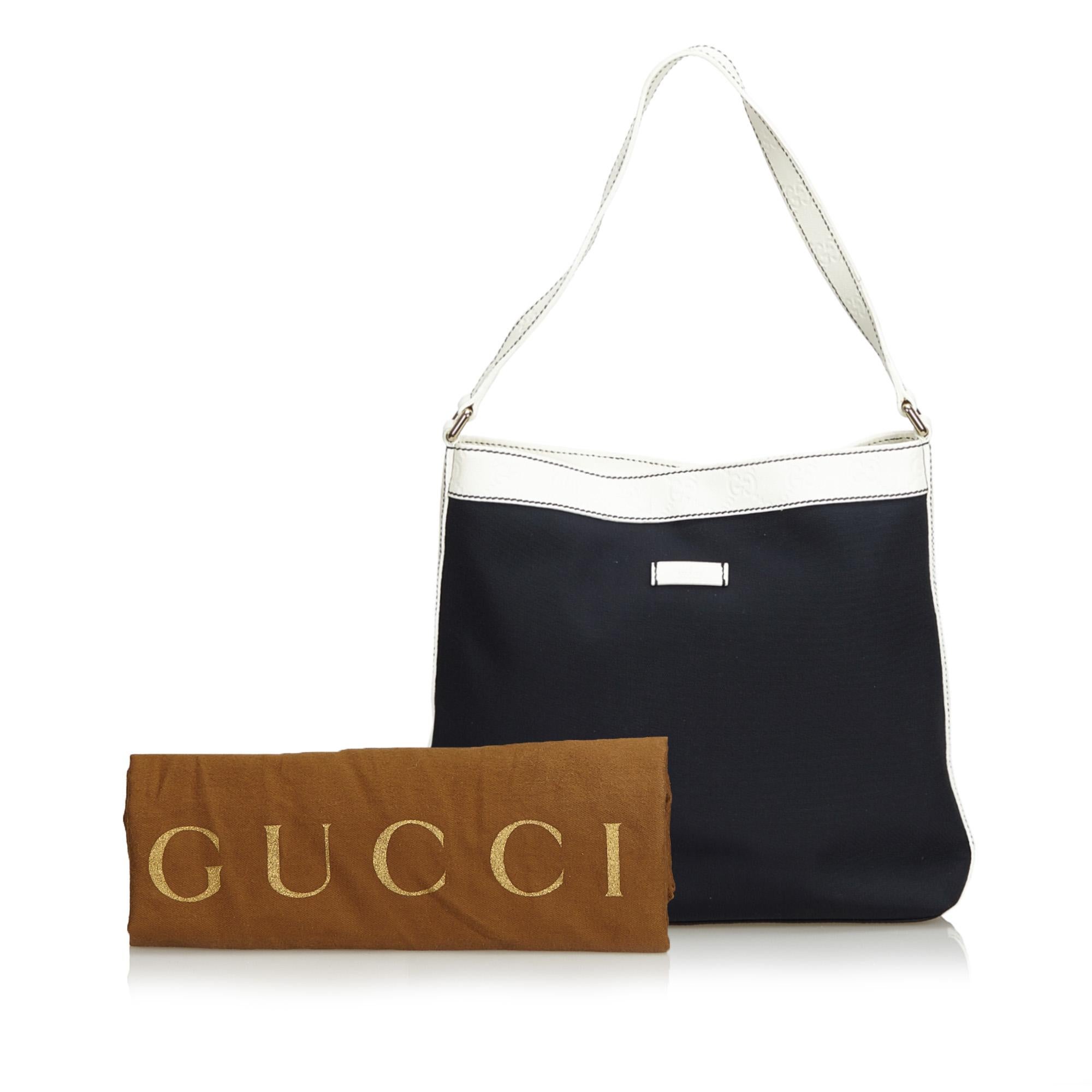 Gucci Black Nylon Shoulder Bag 6