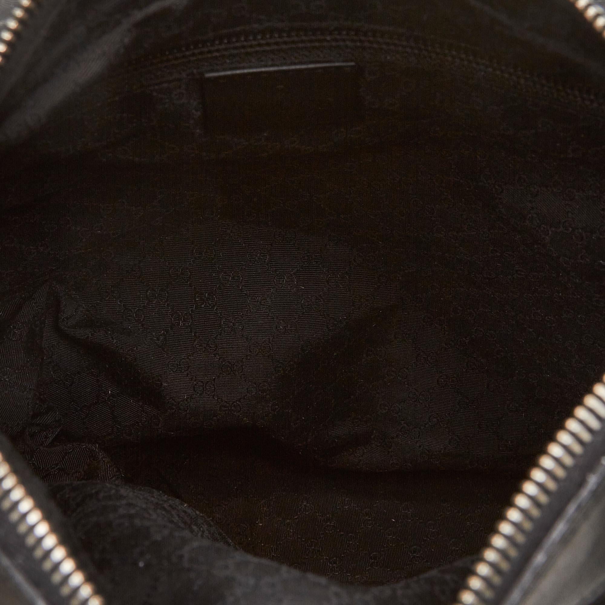 Gucci Black Nylon Shoulder Bag For Sale 1