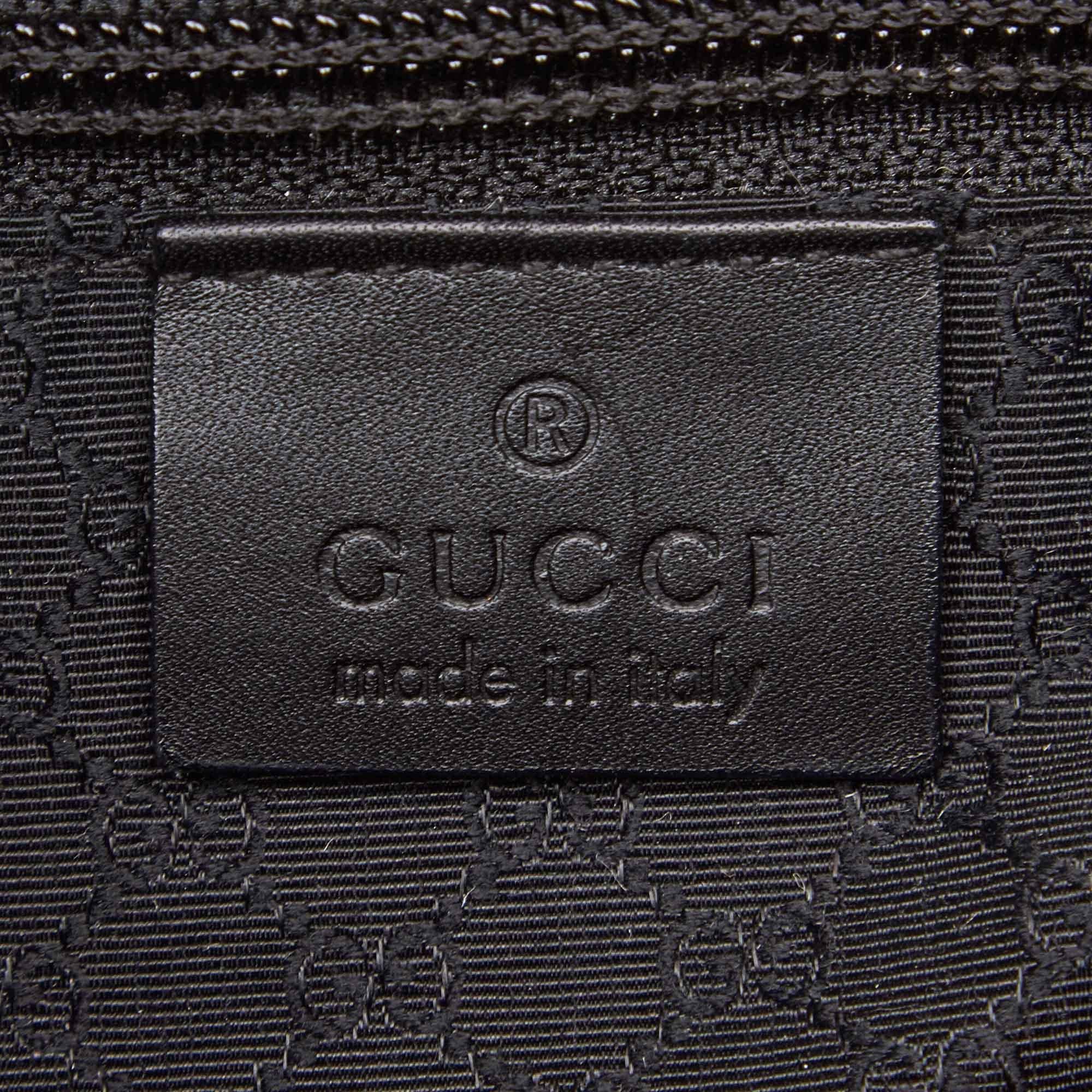Gucci Black Nylon Shoulder Bag For Sale 2