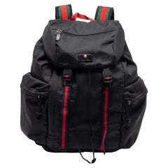 Gucci Black Nylon Techpack Backpack