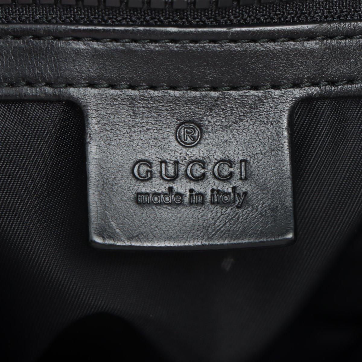 Gucci Black Nylon Tiger Head Backpack 429037 1