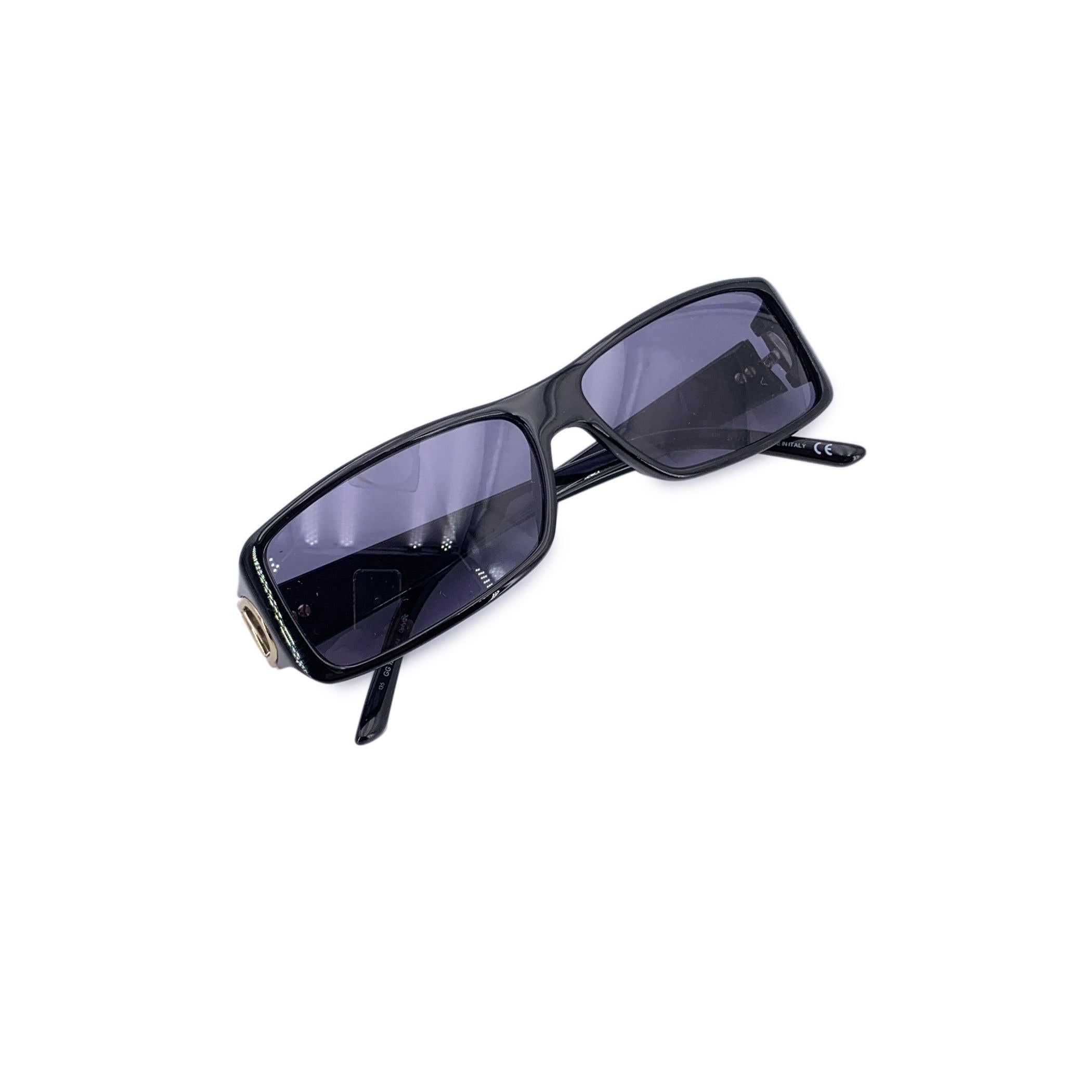 Gucci Black Optyl Acetate Sunglasses GG 1524 58/15 135mm In condizioni ottime in vendita a Rome, Rome