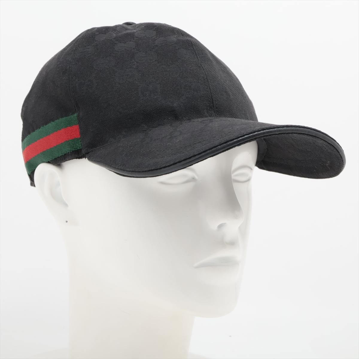 casquette de baseball gucci gg nylon noir