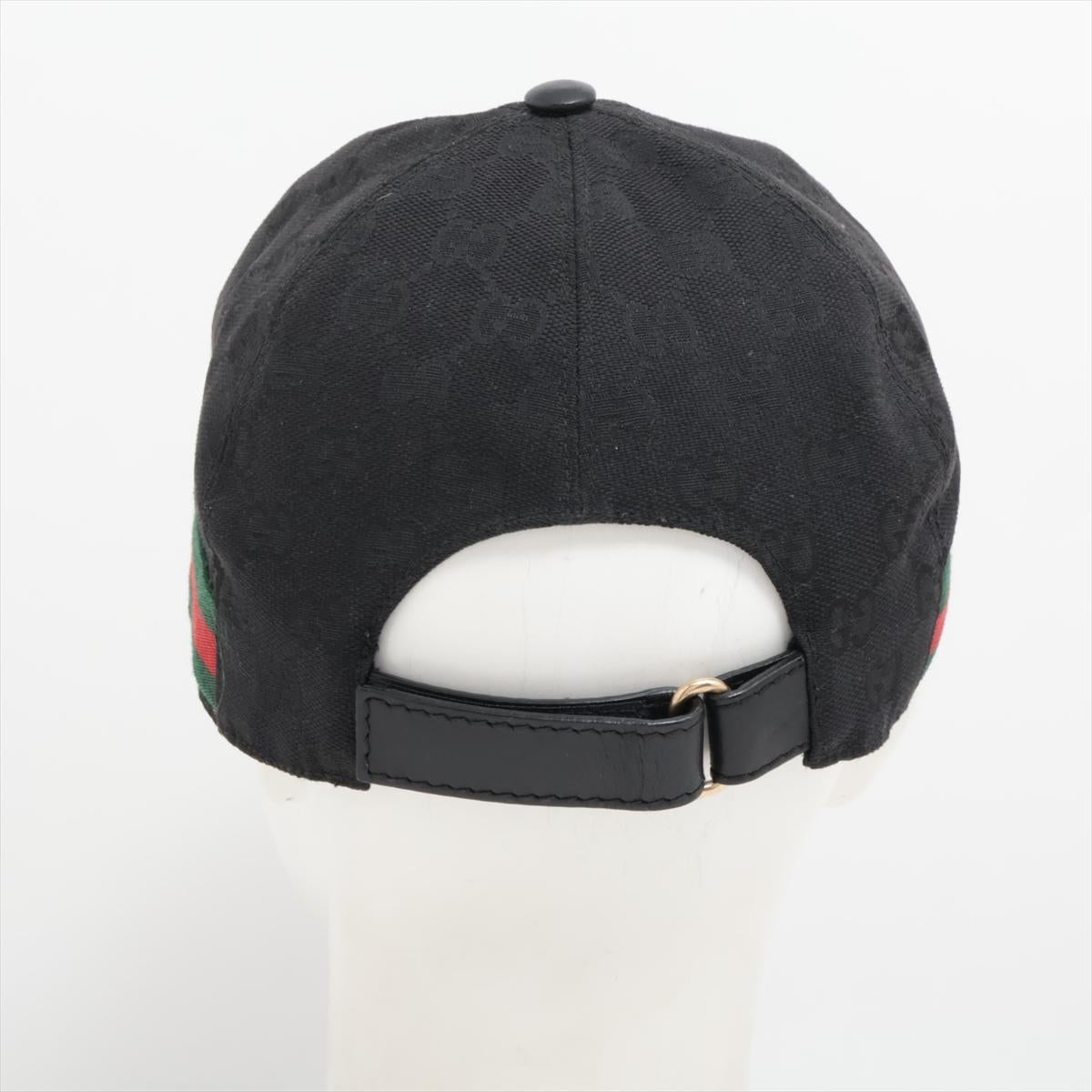 casquette en toile original gg avec bande web