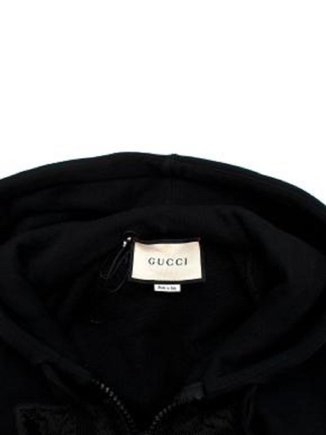gucci embroidered hoodie