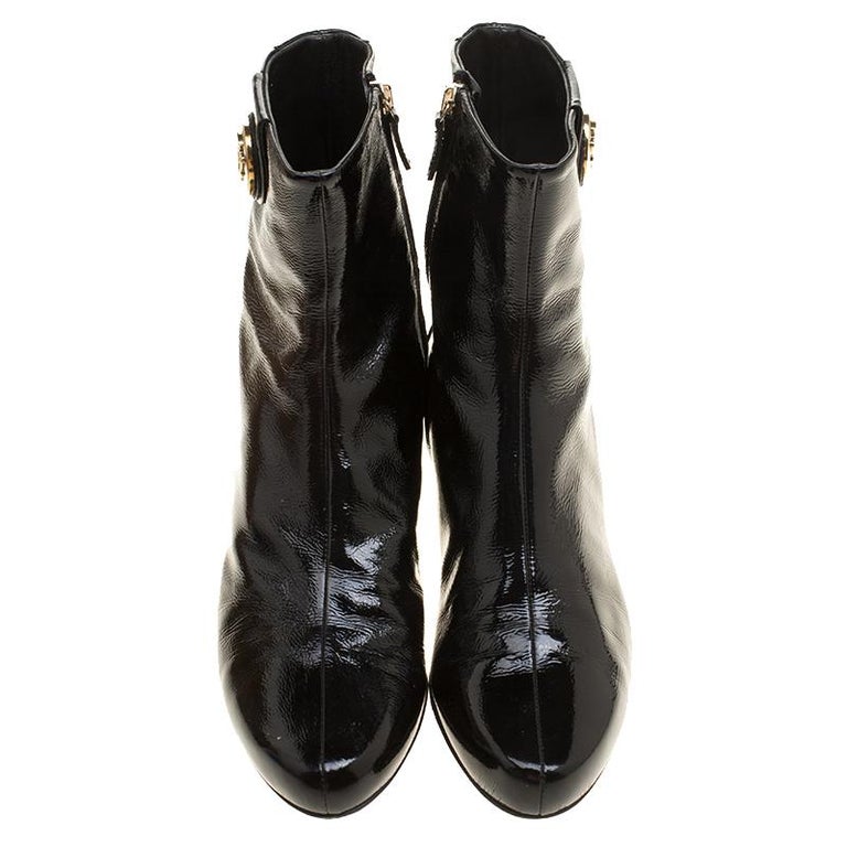 hysteria chunky platform ankle boots