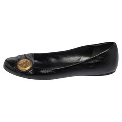Gucci Ballerine Hysteria in vernice nera misura 36