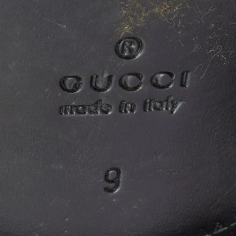 Gucci, scarpe da ginnastica in vernice nera Up & Up Taglia 43 In condizioni buone in vendita a Dubai, Al Qouz 2