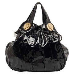 Patent leather belt bag Gucci Black in Patent leather - 22004237
