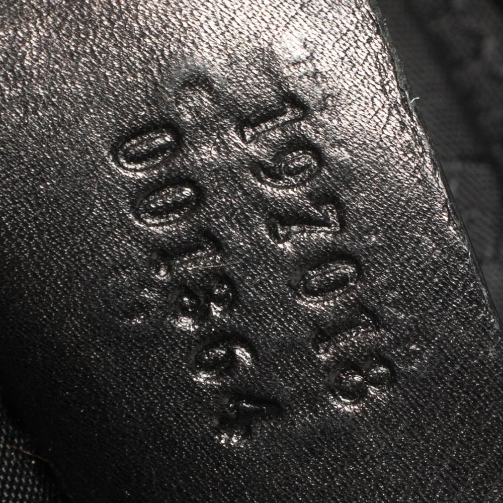 Women's Gucci Black Patent Leather Large Hysteria Tote
