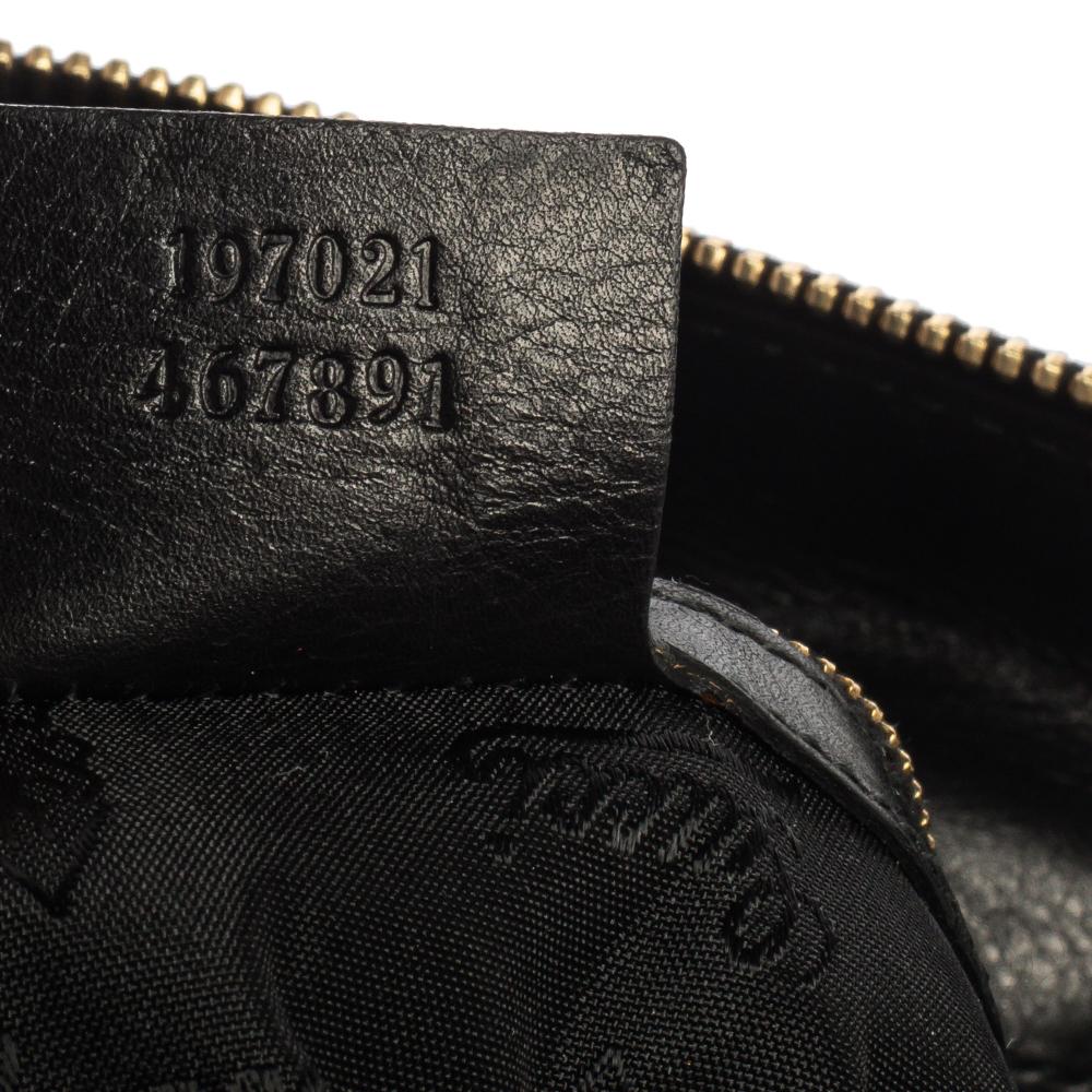 Gucci Black Patent Leather Large Hysteria Tote 1