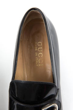 Gucci Black Patent Leather Loafer