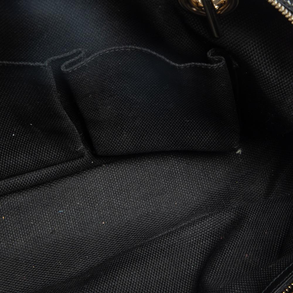 Gucci Black Patent Leather Medium Soho Chain Shoulder Bag 7
