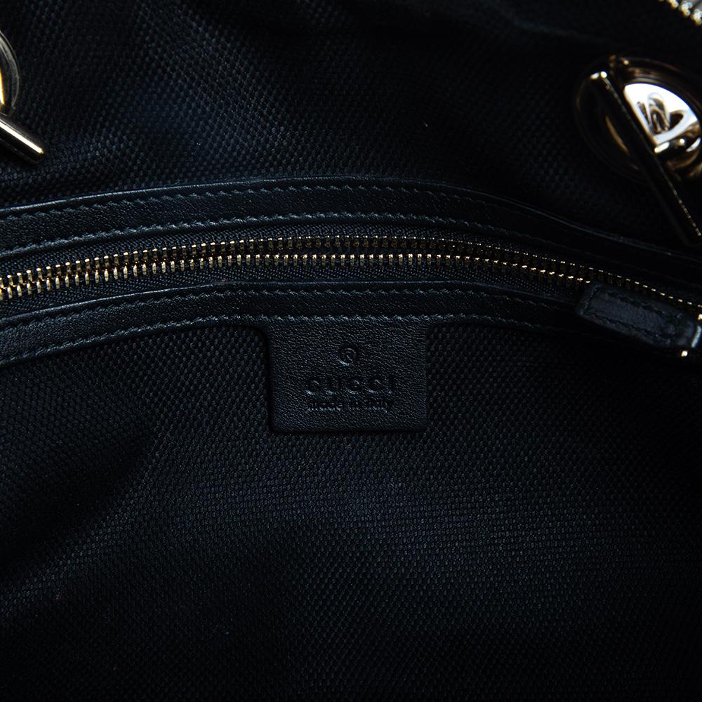 Gucci Black Patent Leather Medium Soho Chain Shoulder Bag 3