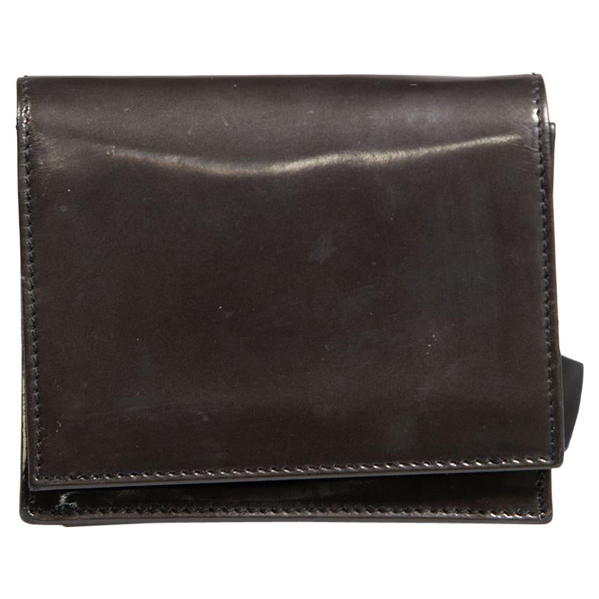 Gucci Black Patent Leather Mini Belt Bag