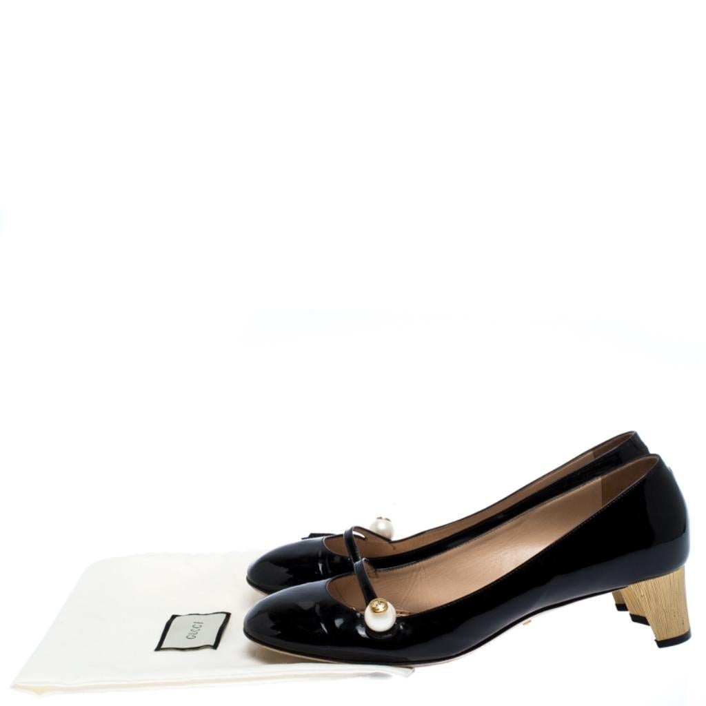 gucci mary jane pumps