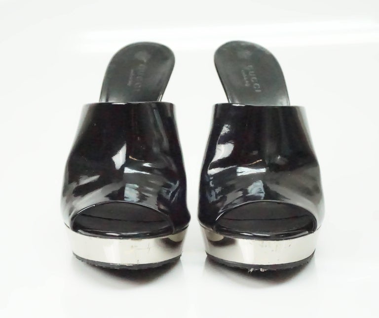 gucci platform slide